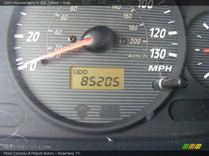 Pewter / Gray 2003 Hyundai Santa Fe GLS