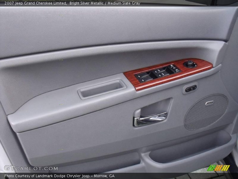 Bright Silver Metallic / Medium Slate Gray 2007 Jeep Grand Cherokee Limited