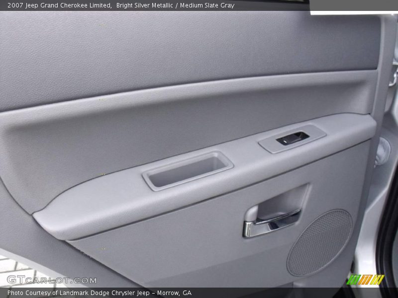 Bright Silver Metallic / Medium Slate Gray 2007 Jeep Grand Cherokee Limited