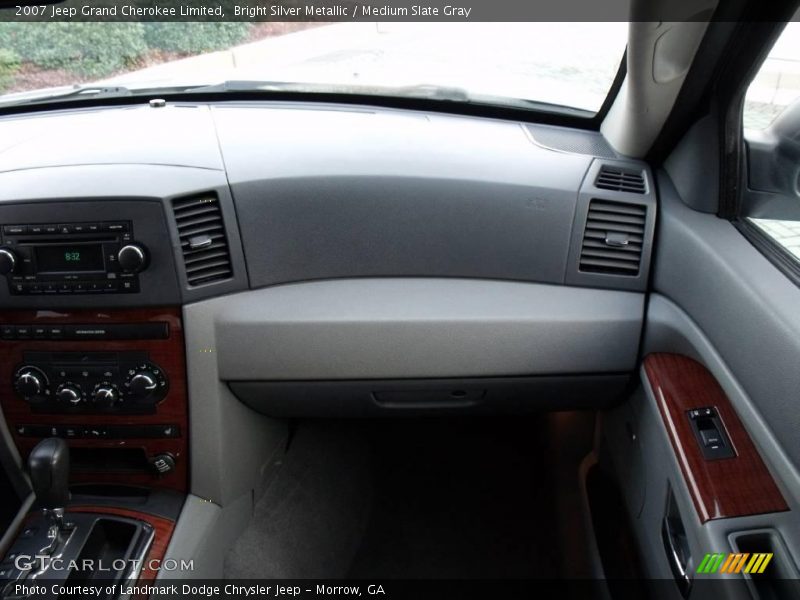 Bright Silver Metallic / Medium Slate Gray 2007 Jeep Grand Cherokee Limited