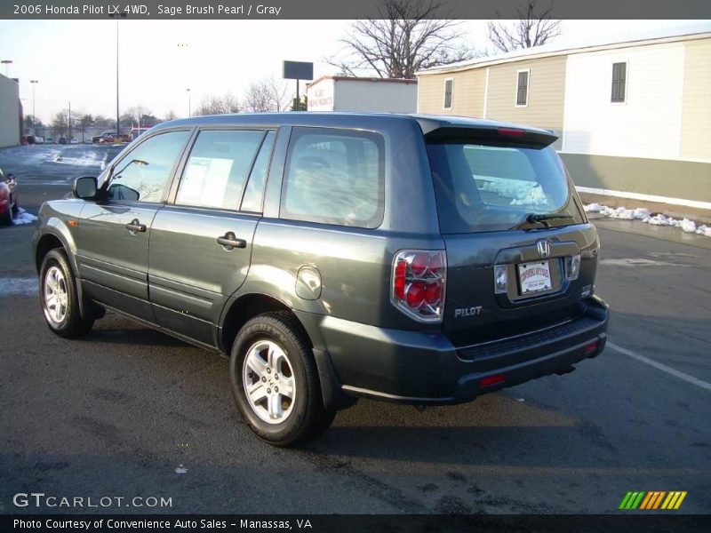 Sage Brush Pearl / Gray 2006 Honda Pilot LX 4WD