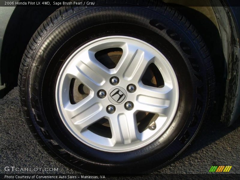 Sage Brush Pearl / Gray 2006 Honda Pilot LX 4WD