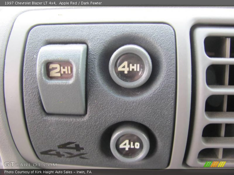 Apple Red / Dark Pewter 1997 Chevrolet Blazer LT 4x4