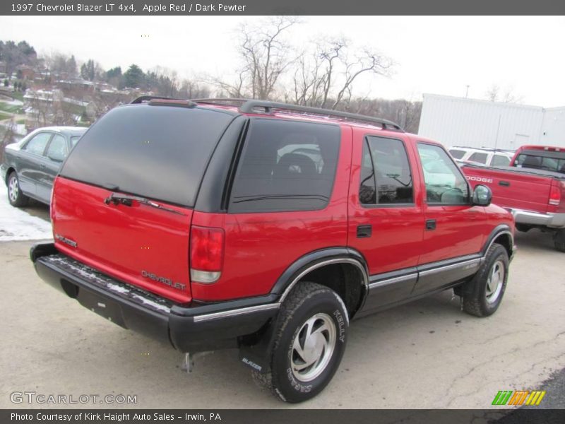 Apple Red / Dark Pewter 1997 Chevrolet Blazer LT 4x4
