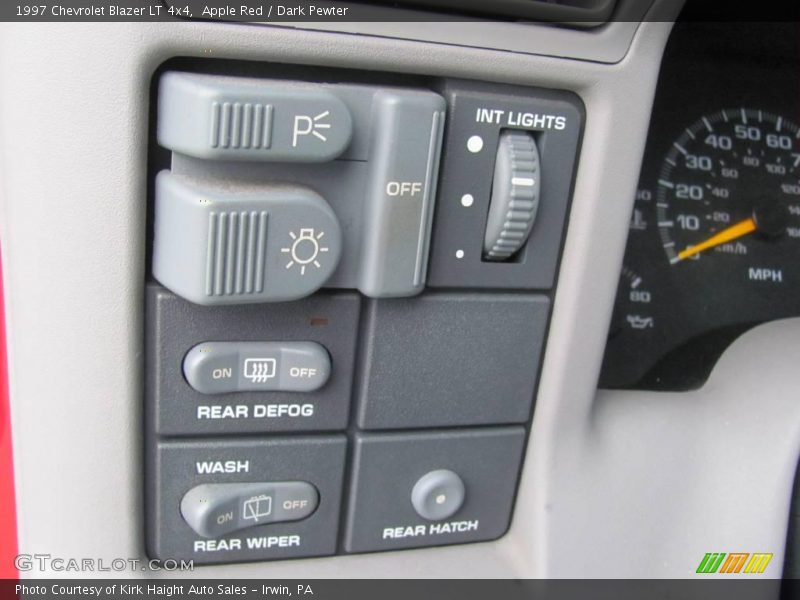 Apple Red / Dark Pewter 1997 Chevrolet Blazer LT 4x4
