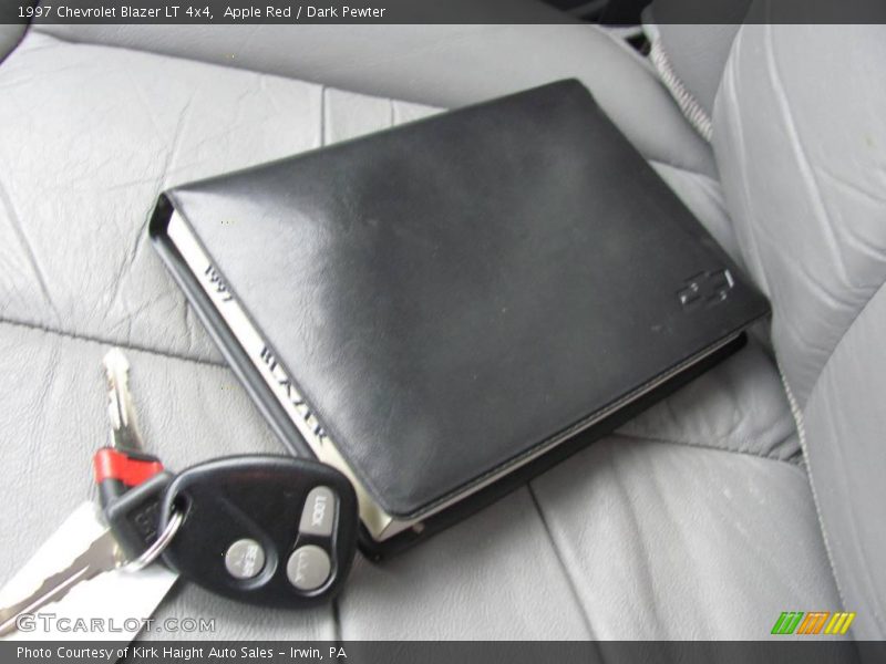 Apple Red / Dark Pewter 1997 Chevrolet Blazer LT 4x4