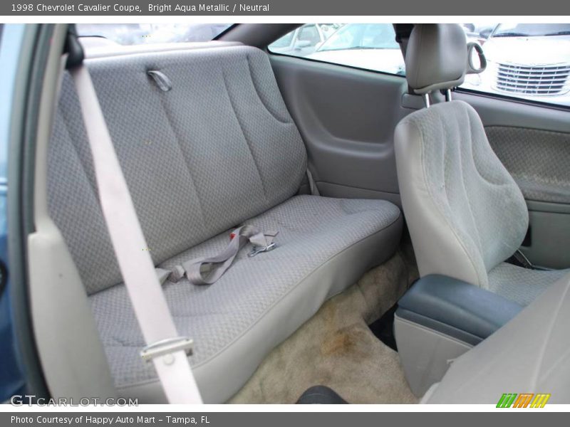 Bright Aqua Metallic / Neutral 1998 Chevrolet Cavalier Coupe