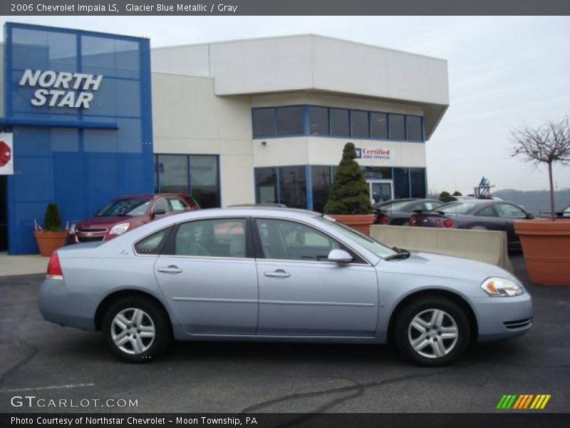 Glacier Blue Metallic / Gray 2006 Chevrolet Impala LS
