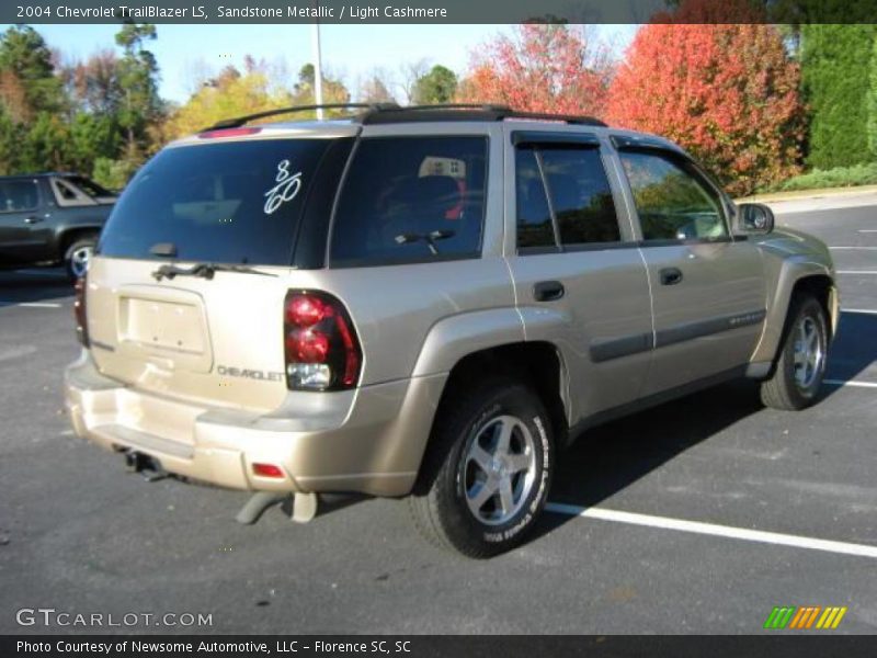 Sandstone Metallic / Light Cashmere 2004 Chevrolet TrailBlazer LS