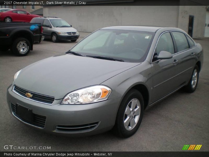 Dark Silver Metallic / Gray 2007 Chevrolet Impala LT