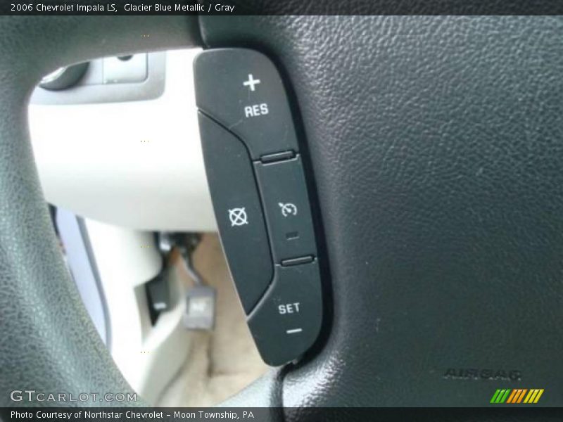 Glacier Blue Metallic / Gray 2006 Chevrolet Impala LS