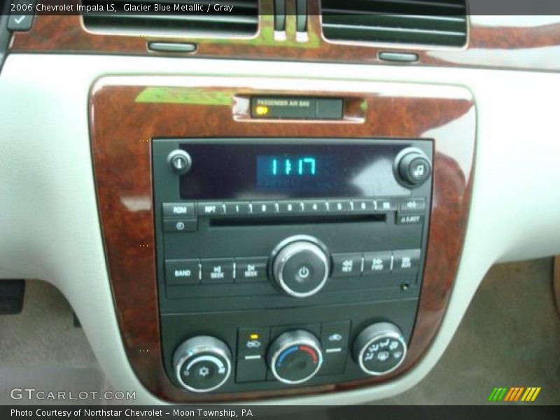 Glacier Blue Metallic / Gray 2006 Chevrolet Impala LS