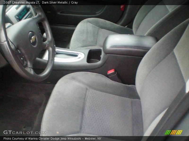 Dark Silver Metallic / Gray 2007 Chevrolet Impala LT