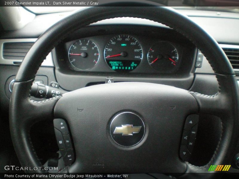 Dark Silver Metallic / Gray 2007 Chevrolet Impala LT