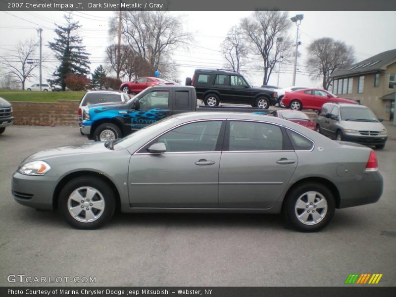 Dark Silver Metallic / Gray 2007 Chevrolet Impala LT