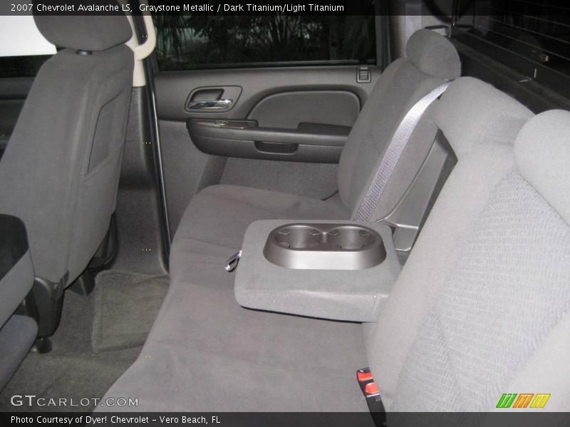 Graystone Metallic / Dark Titanium/Light Titanium 2007 Chevrolet Avalanche LS