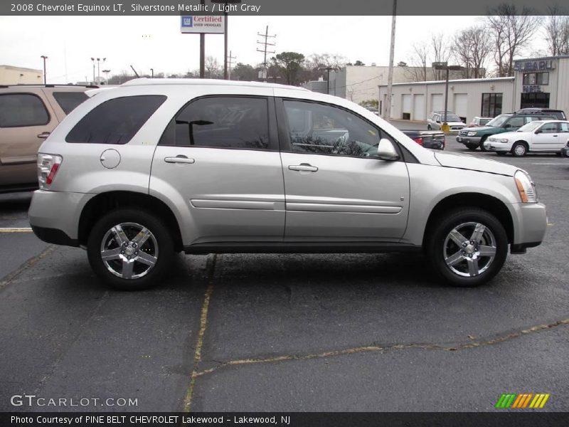 Silverstone Metallic / Light Gray 2008 Chevrolet Equinox LT