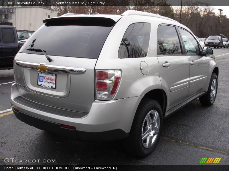 Silverstone Metallic / Light Gray 2008 Chevrolet Equinox LT