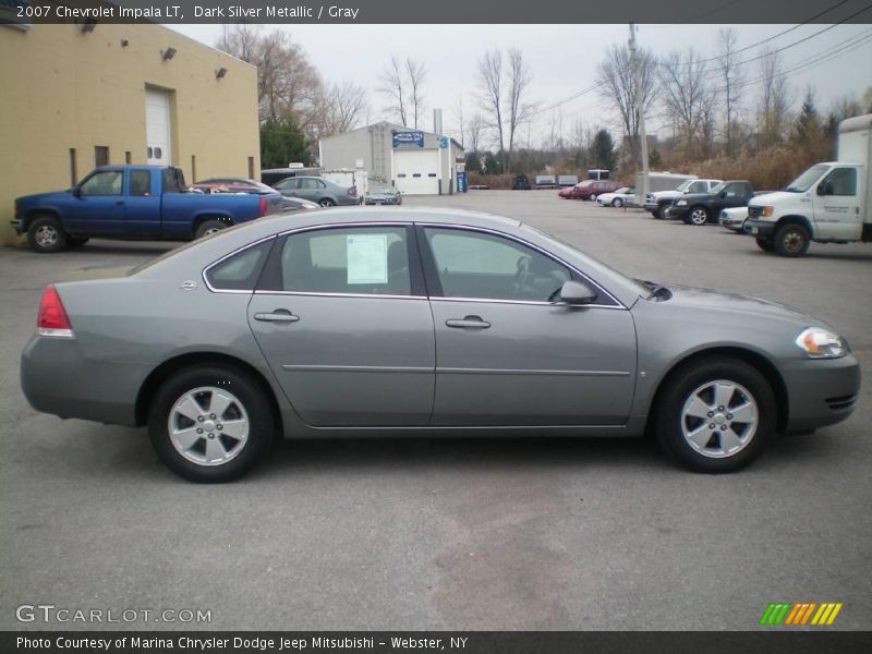 Dark Silver Metallic / Gray 2007 Chevrolet Impala LT