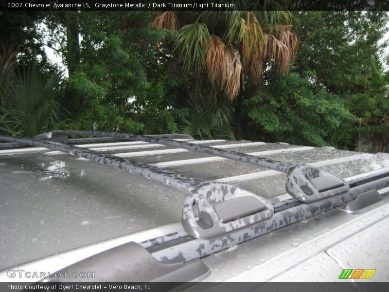 Graystone Metallic / Dark Titanium/Light Titanium 2007 Chevrolet Avalanche LS