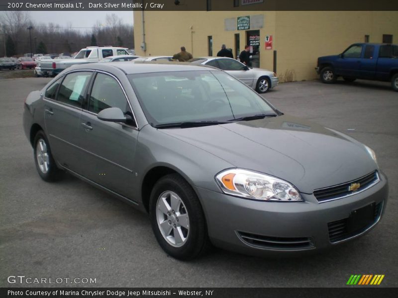 Dark Silver Metallic / Gray 2007 Chevrolet Impala LT