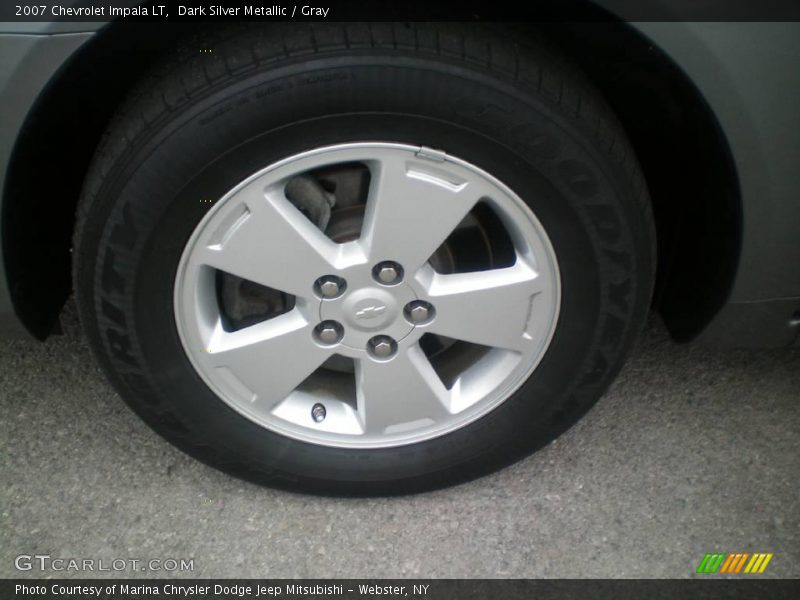 Dark Silver Metallic / Gray 2007 Chevrolet Impala LT