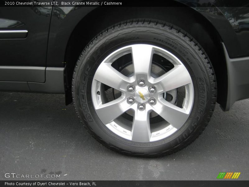 Black Granite Metallic / Cashmere 2010 Chevrolet Traverse LTZ