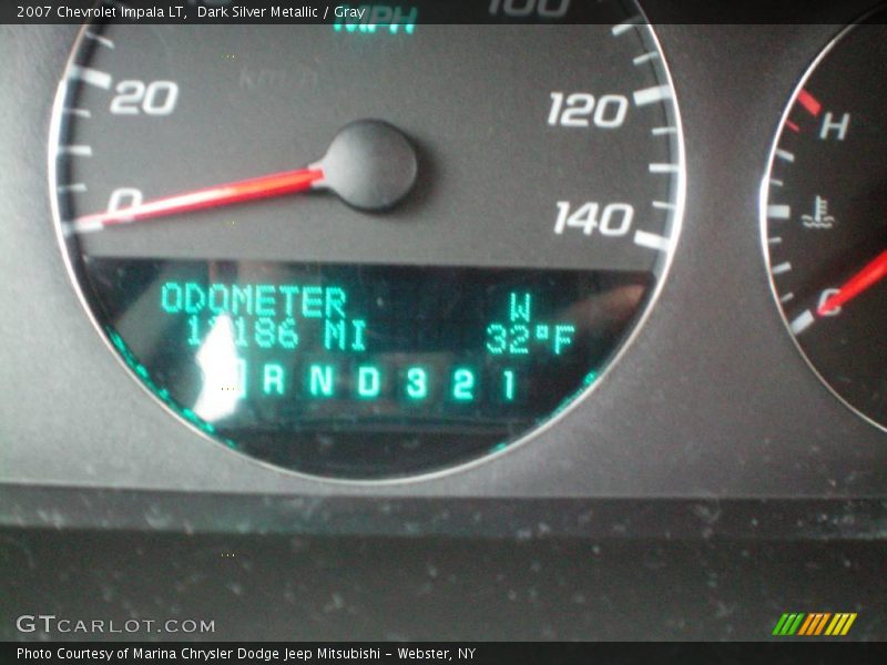 Dark Silver Metallic / Gray 2007 Chevrolet Impala LT