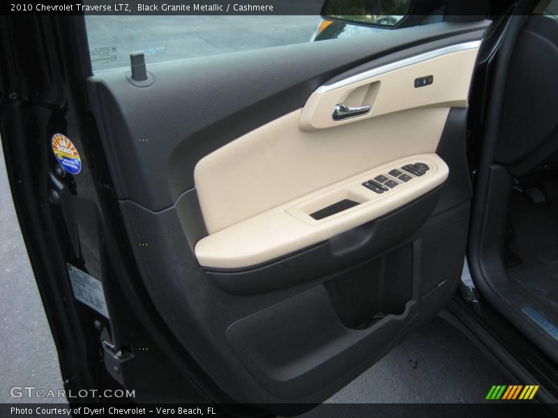 Black Granite Metallic / Cashmere 2010 Chevrolet Traverse LTZ