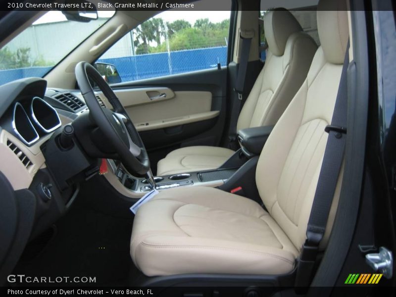 Black Granite Metallic / Cashmere 2010 Chevrolet Traverse LTZ