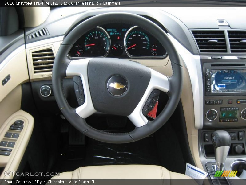 Black Granite Metallic / Cashmere 2010 Chevrolet Traverse LTZ