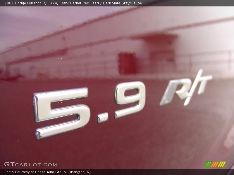 Dark Garnet Red Pearl / Dark Slate Gray/Taupe 2001 Dodge Durango R/T 4x4