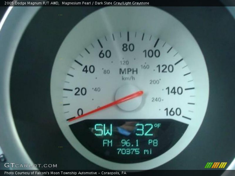 Magnesium Pearl / Dark Slate Gray/Light Graystone 2005 Dodge Magnum R/T AWD
