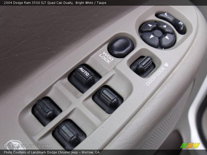 Bright White / Taupe 2004 Dodge Ram 3500 SLT Quad Cab Dually