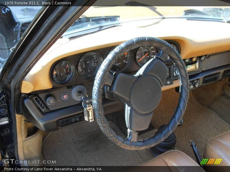 Black / Cashmere 1976 Porsche 911 S