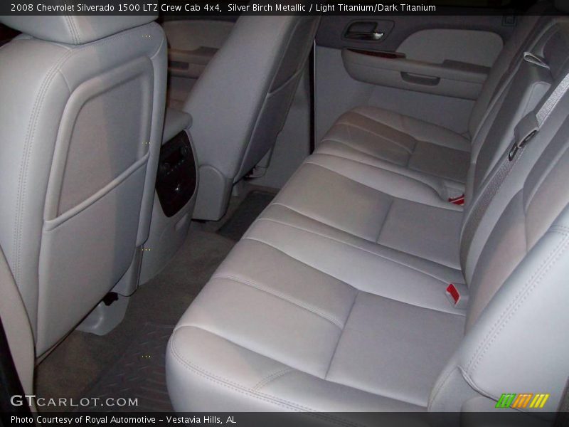 Silver Birch Metallic / Light Titanium/Dark Titanium 2008 Chevrolet Silverado 1500 LTZ Crew Cab 4x4