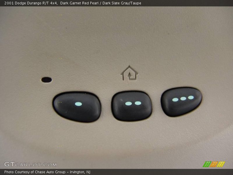 Dark Garnet Red Pearl / Dark Slate Gray/Taupe 2001 Dodge Durango R/T 4x4