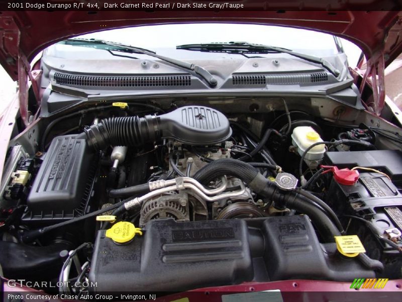 Dark Garnet Red Pearl / Dark Slate Gray/Taupe 2001 Dodge Durango R/T 4x4