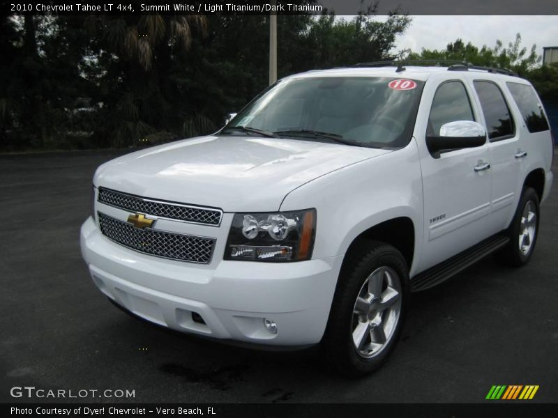 Summit White / Light Titanium/Dark Titanium 2010 Chevrolet Tahoe LT 4x4