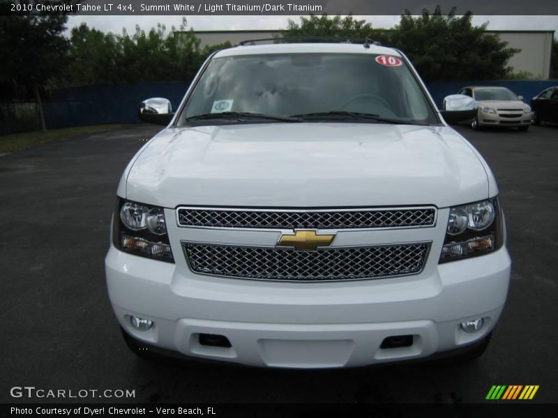 Summit White / Light Titanium/Dark Titanium 2010 Chevrolet Tahoe LT 4x4
