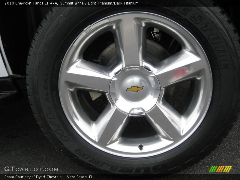 Summit White / Light Titanium/Dark Titanium 2010 Chevrolet Tahoe LT 4x4
