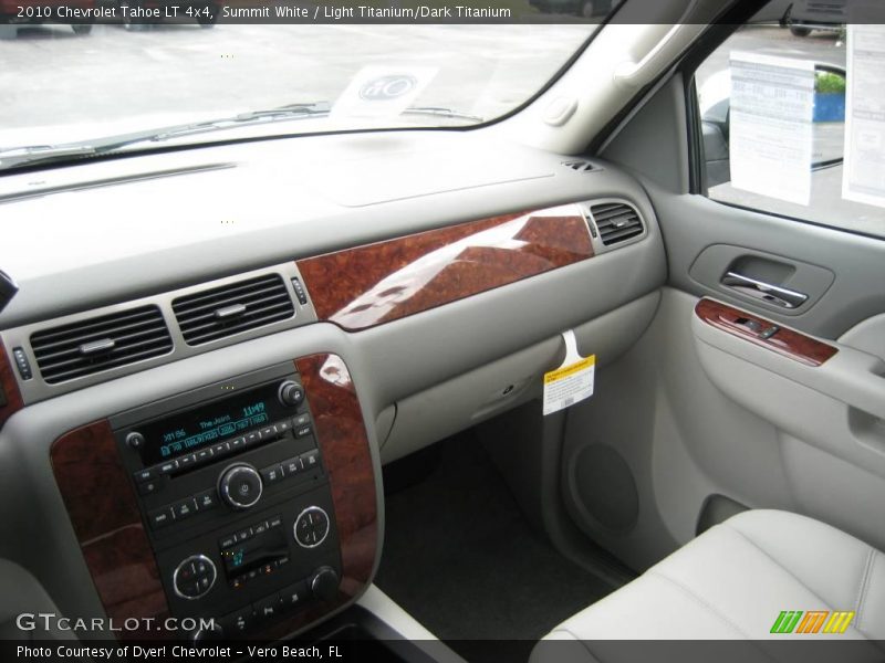 Summit White / Light Titanium/Dark Titanium 2010 Chevrolet Tahoe LT 4x4