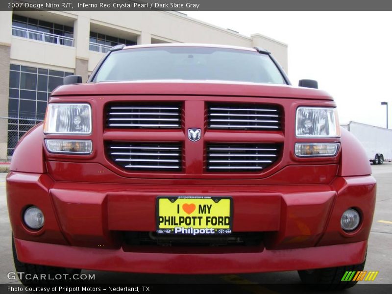 Inferno Red Crystal Pearl / Dark Slate Gray 2007 Dodge Nitro R/T