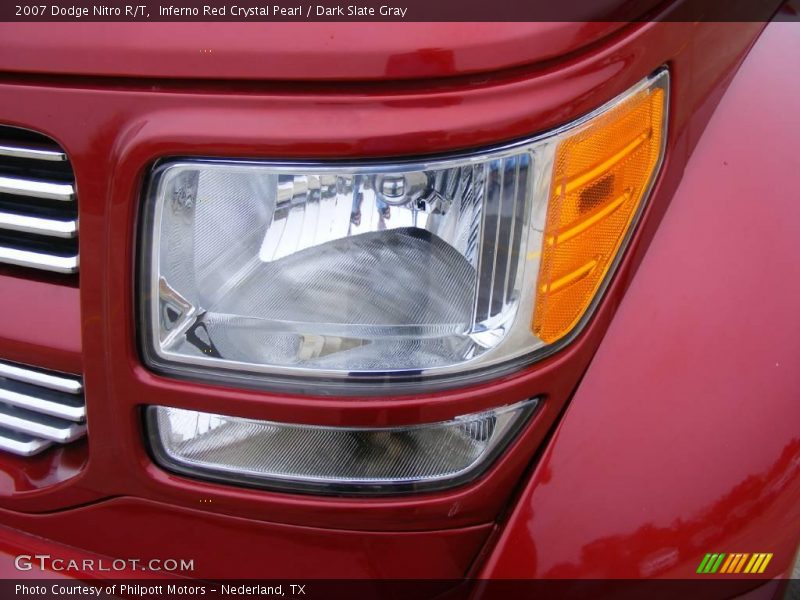Inferno Red Crystal Pearl / Dark Slate Gray 2007 Dodge Nitro R/T