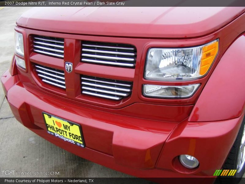 Inferno Red Crystal Pearl / Dark Slate Gray 2007 Dodge Nitro R/T