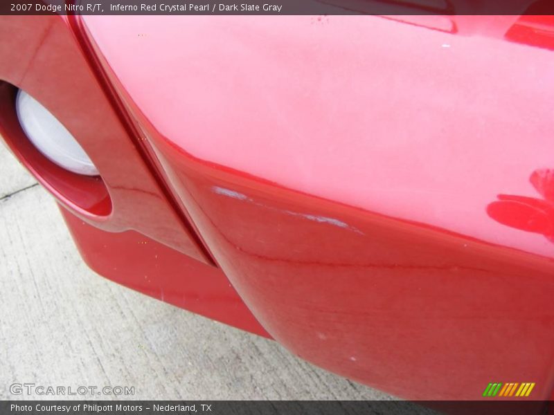 Inferno Red Crystal Pearl / Dark Slate Gray 2007 Dodge Nitro R/T