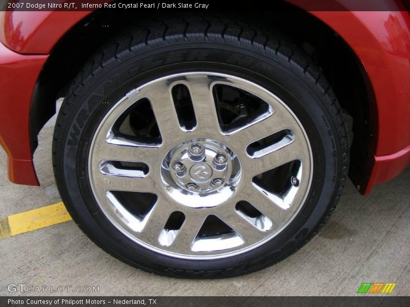 Inferno Red Crystal Pearl / Dark Slate Gray 2007 Dodge Nitro R/T