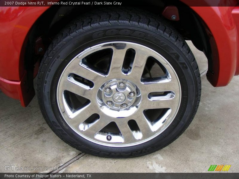 Inferno Red Crystal Pearl / Dark Slate Gray 2007 Dodge Nitro R/T
