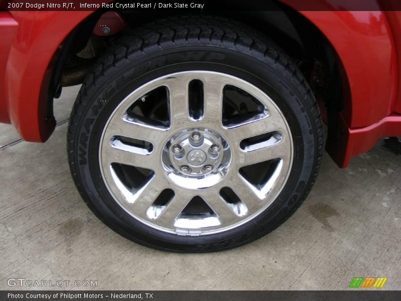 Inferno Red Crystal Pearl / Dark Slate Gray 2007 Dodge Nitro R/T