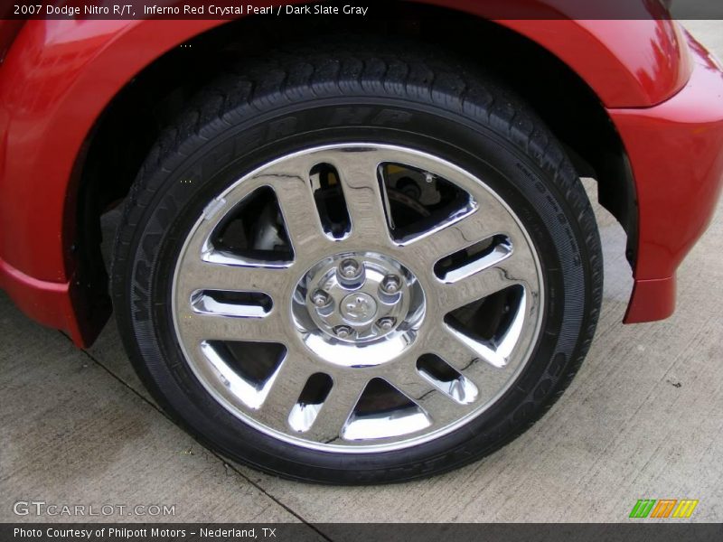 Inferno Red Crystal Pearl / Dark Slate Gray 2007 Dodge Nitro R/T